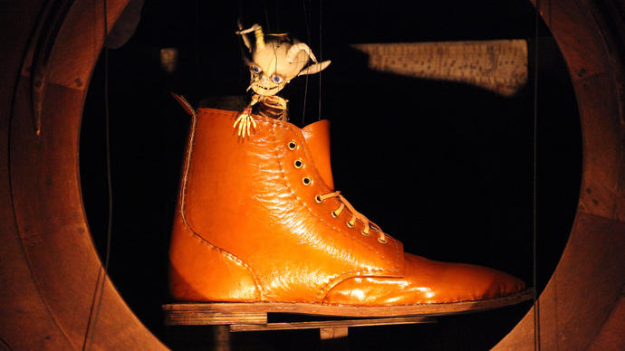 Creature in a shoe