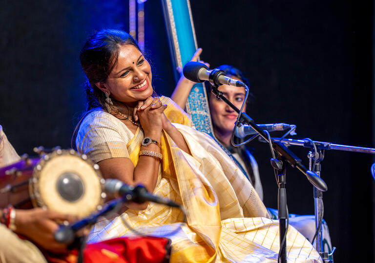 Image of Sriranjani Tapasya on stage