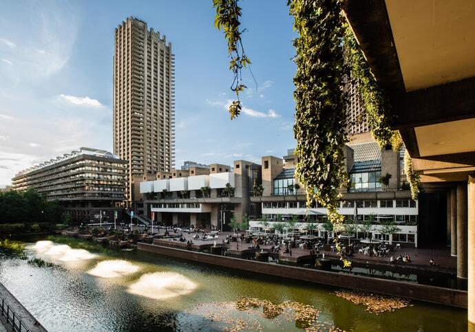 Lakeside Terrace at the Barbican