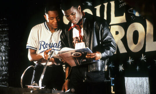 Two young men