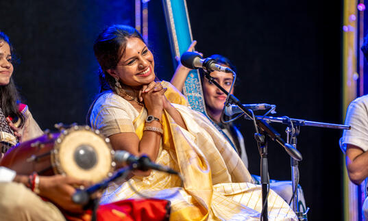 Image of Sriranjani Tapasya on stage